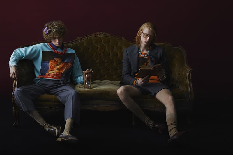 Gucci がスペイン人画家イグナシ・モンレアルを招聘した数量限定カプセルコレクションを発表 アレッサンドロ・ミケーレも認めたシュールでミステリアスなアート作品をそのままプリント Gucci グッチ ミューラルアート 壁画 スペイン人アーティスト Ignasi Monreal イグナシ・モンレアル Alessandro Michele アレッサンドロ・ミケーレ #GucciHallucination Tシャツ 200枚 スウェットパーカ 100枚 ナンバリング イーストロンドン オンラインストア HYPEBEAST ハイプビースト