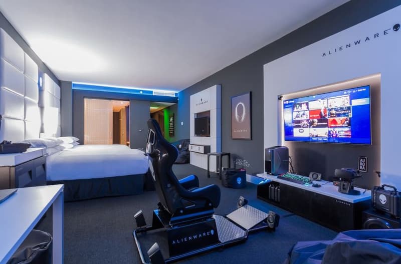 高級ホテル Hilton と Dell が提供するゲーマーのための特別宿泊プラン Alienware Room パナマの海を一望できる絶好のロケーションに最高スペックの設備を準備したゲーマー垂涎の一室