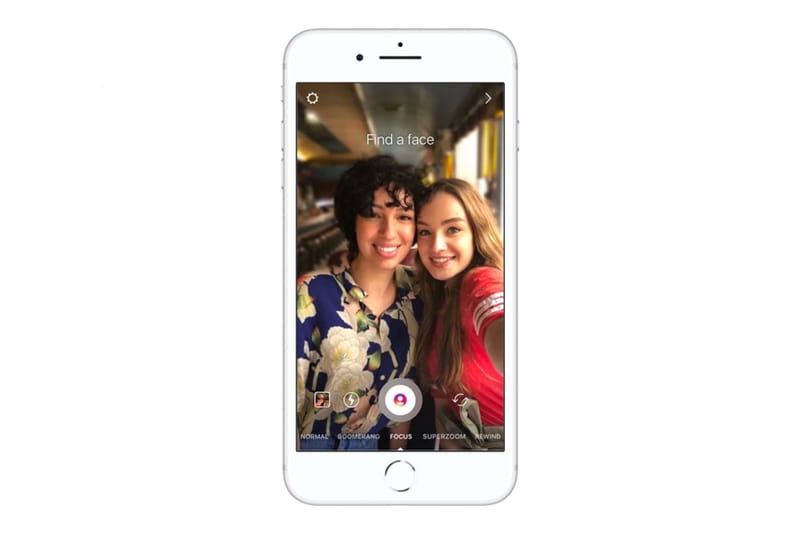 Instagramストーリーズに背景をきれいにボカすu201cフォーカスu201dモードなる 