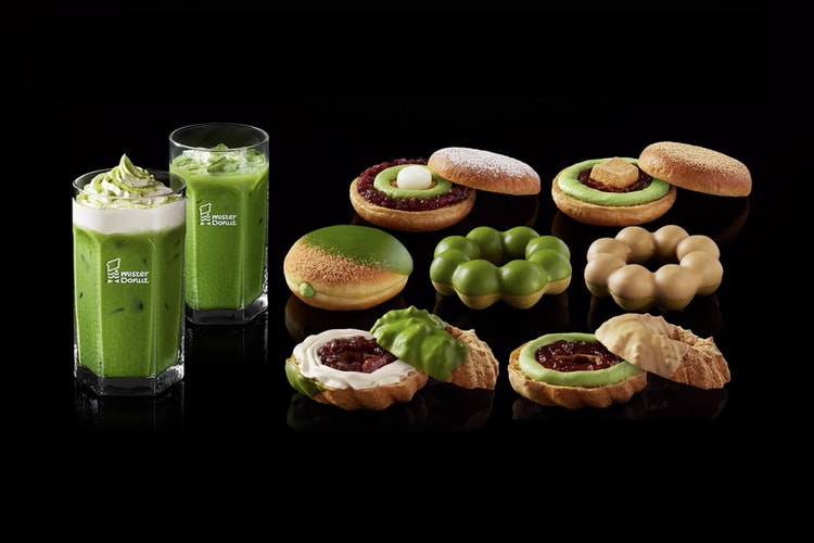 ミスタードーナツより祇園辻利とのコラボ抹茶スイーツの数々が期間限定で登場