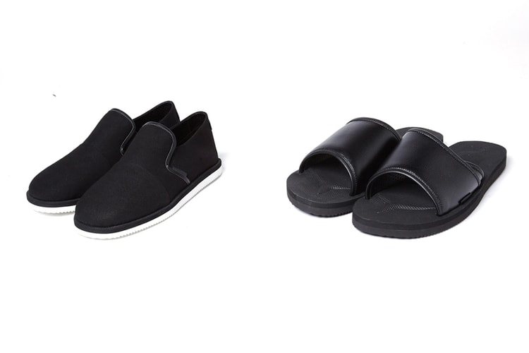 N.HOOLYWOOD COMPILE x SUICOKE がスリッポン&シャワーサンダルをリリース
