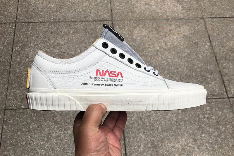 米国連邦機関 NASA x Vans による異色のコラボレーションが実現？ リーク画像はすでに削除されているものの、信憑性の高い新情報が続々登場 Google グーグル NASA 米航空宇宙局 Vans ヴァンズ ＠dirtymoney823 Old Skool リフレクター シュータン Off-White™️ オフホワイト スタンプ 星条旗 Slip-On Sk8-Hi スニーカー バックパック ボストンバッグ 10月1日 HYPEBEAST ハイプビースト