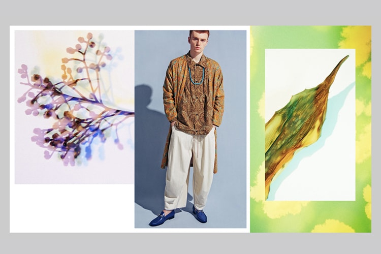 100年前の押し花やドライフラワーに着想を得た NEPENTHES の最新エディトリアル “CAMOFLORA”