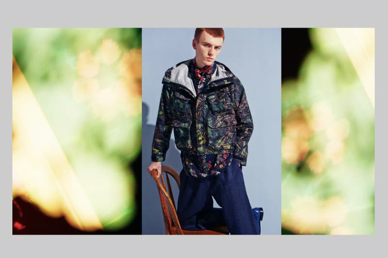 100年前の押し花やドライフラワーに着想を得た NEPENTHES の最新エディトリアル “CAMOFLORA” スタイリストの坂元真澄がアレンジする柄×柄の高度なミクスチャーを堪能せよ ゲストクリエイターと『NEPENTHES（ネペンテス）』のコラボレーションにより制作される大人気エディトリアル“NEPENTHES REMIX”より、最新作“CAMOFLORA”が公開。今回はディレクターにスタイリストの坂元真澄氏を、フォトグラファーに山本雄生を招聘し、坂元氏が所有している100年前のヴィンテージの押し花と、『NEPENTHES』にあるドライフラワーなどからインスピレーションを受けている。〈Engineered Garments（エンジニアド ガーメンツ）〉、〈Needles（ニードルズ）〉、〈SOUTH2 WEST8（サウス2 ウエスト8）〉など、『NEPENTHES』のオリジナルブランドを中心に構成された柄×柄の高度なミクスチャーは、非の打ち所がないアブストラクトなコーディネートの教科書になるはずだ。  また、フォトセットでフィーチャーされている茄子紺色のシャツは独創的なテキスタイルデザインを得意とする〈NOMA t.d.（ノーマティーディー）〉と〈Needles〉のダブルネーム。日本伝統の絞り染めを採用し、ラウンド＆ストライプのコンビと存在感あるワイドストライプの2種類で展開されるオープンカラーシャツは、現在『NEPENTHES』の系列各店ならびにオンライン限定で販売されている。  “NEPENTHES REMIX”の全編は、こちらから。あわせて、先日発表されたばかりの『Slam Jam（スラム ジャム）』x〈Needles〉のコラボレーションもお見逃しなく。