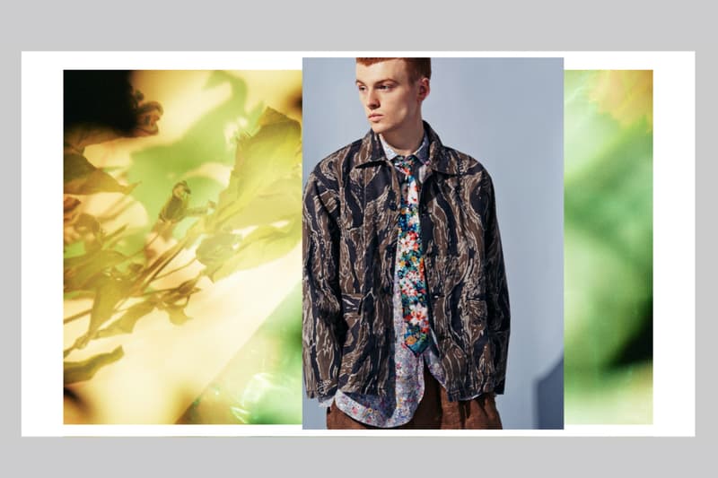 100年前の押し花やドライフラワーに着想を得た NEPENTHES の最新エディトリアル “CAMOFLORA” スタイリストの坂元真澄がアレンジする柄×柄の高度なミクスチャーを堪能せよ ゲストクリエイターと『NEPENTHES（ネペンテス）』のコラボレーションにより制作される大人気エディトリアル“NEPENTHES REMIX”より、最新作“CAMOFLORA”が公開。今回はディレクターにスタイリストの坂元真澄氏を、フォトグラファーに山本雄生を招聘し、坂元氏が所有している100年前のヴィンテージの押し花と、『NEPENTHES』にあるドライフラワーなどからインスピレーションを受けている。〈Engineered Garments（エンジニアド ガーメンツ）〉、〈Needles（ニードルズ）〉、〈SOUTH2 WEST8（サウス2 ウエスト8）〉など、『NEPENTHES』のオリジナルブランドを中心に構成された柄×柄の高度なミクスチャーは、非の打ち所がないアブストラクトなコーディネートの教科書になるはずだ。  また、フォトセットでフィーチャーされている茄子紺色のシャツは独創的なテキスタイルデザインを得意とする〈NOMA t.d.（ノーマティーディー）〉と〈Needles〉のダブルネーム。日本伝統の絞り染めを採用し、ラウンド＆ストライプのコンビと存在感あるワイドストライプの2種類で展開されるオープンカラーシャツは、現在『NEPENTHES』の系列各店ならびにオンライン限定で販売されている。  “NEPENTHES REMIX”の全編は、こちらから。あわせて、先日発表されたばかりの『Slam Jam（スラム ジャム）』x〈Needles〉のコラボレーションもお見逃しなく。