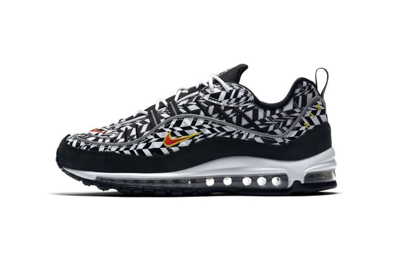 Nike より抽象的な幾何学模様が目を引く Air Max 98 の新作 “AOP” モデルのビジュアルが登場 ナイキ エアマックス HYPEBEAST ハイプビースト スニーカー