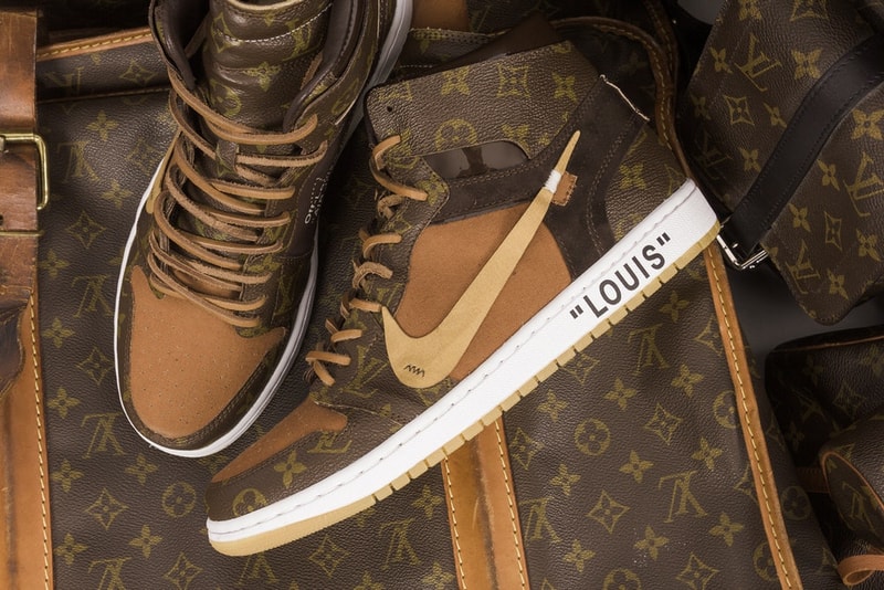 ヴァージル・アブローの Louis Vuitton 就任を祝う世界限定10足のカスタム Air Jordan 1 が登場 本家さながらのクオリティだけでなく、中古車が購入できる驚愕の販売価格にも注目 Louis Vuitton ルイ・ヴィトン Kim Jones キム・ジョーンズ Off-White オフホワイト Virgil Abloh ヴァージル・アブロー メンズウェアデザイナー Ceeze シーズ “The Ten” Nike ナイキ Air Jordan 1 LV モノグラム インダストリアルロゴ 10足 HYPEBEAST ハイプビースト