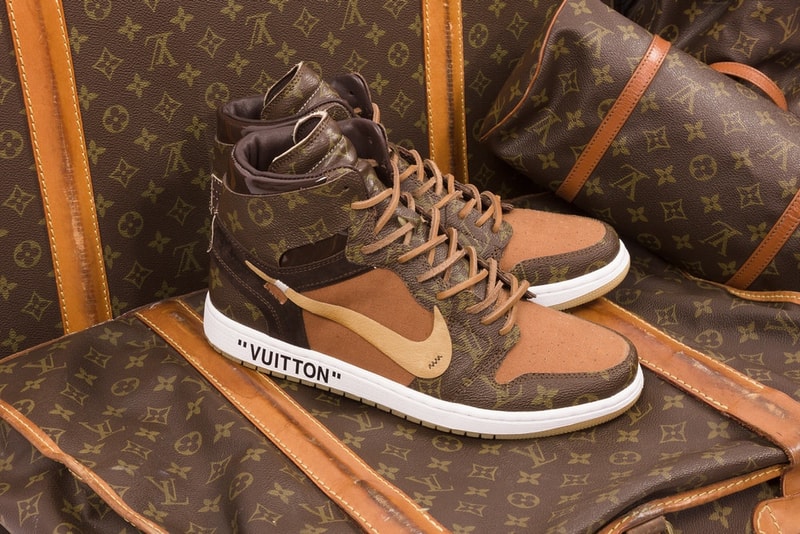 ヴァージル・アブローの Louis Vuitton 就任を祝う世界限定10足のカスタム Air Jordan 1 が登場 本家さながらのクオリティだけでなく、中古車が購入できる驚愕の販売価格にも注目 Louis Vuitton ルイ・ヴィトン Kim Jones キム・ジョーンズ Off-White オフホワイト Virgil Abloh ヴァージル・アブロー メンズウェアデザイナー Ceeze シーズ “The Ten” Nike ナイキ Air Jordan 1 LV モノグラム インダストリアルロゴ 10足 HYPEBEAST ハイプビースト