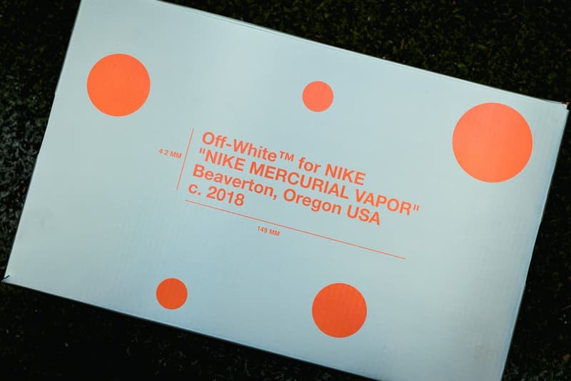 “The Ten”に続く異端のサッカースパイク Nike Mercurial Vapor 360 x Virgil Abloh にクローズアップ