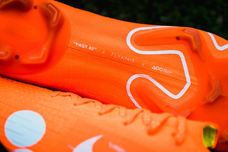 “The Ten”に続く異端のサッカースパイク Nike Mercurial Vapor 360 x Virgil Abloh にクローズアップ