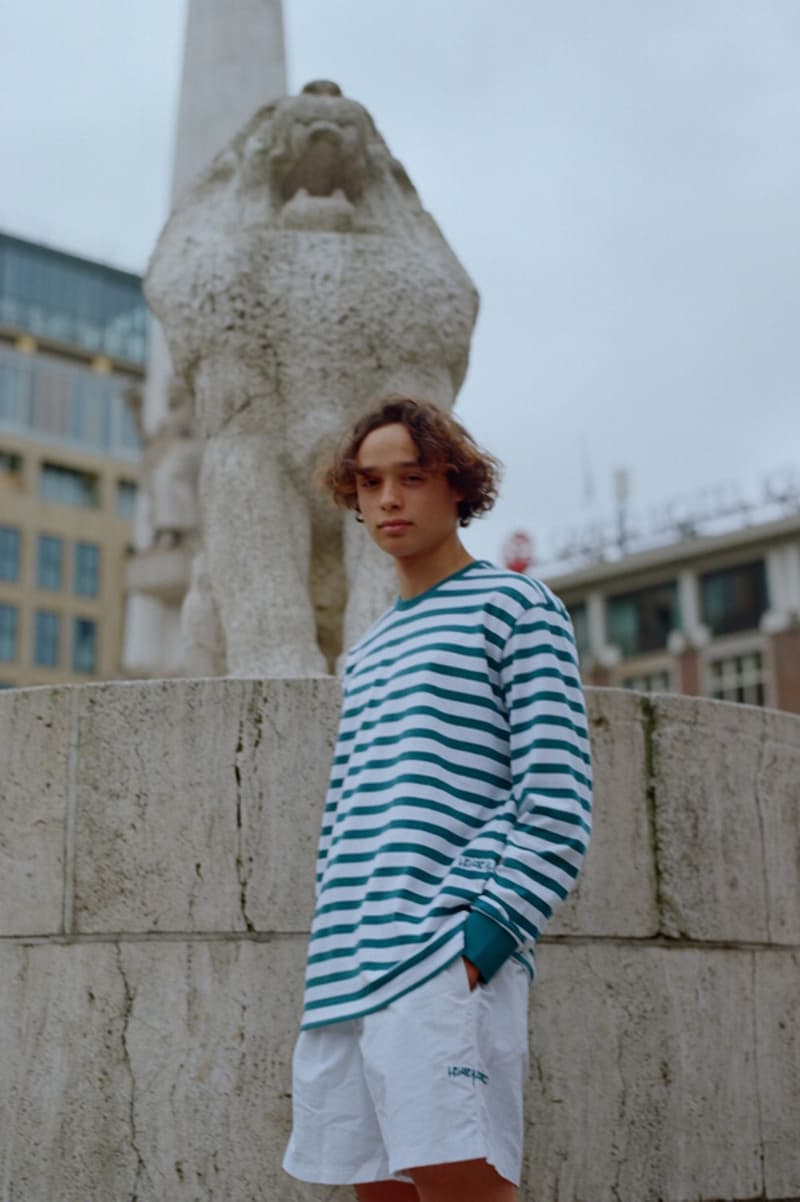 Pop Trading Company x Wayward London より故郷のビーチから着想を得たコラボカプセルが登場 スケートブランドとしての枠組みを越えた爽快感溢れるサマーアイテムがラインアップ  アムステルダム Pop Trading Company ポップ トレーディング カンパニー Palace Wayward Boys Choir PWBC ロンドン スケートレーベル Wayward London ウェイワード・ロンドン ビーチ 海洋生物 コーラルカラー ハワイアンシャツ ロングスリーブTシャツ ショーツ キャップ スケートデッキ Edition Omotesando Hills H Beauty&Youth Goldkiss 吾亦紅 HYPEBEAST ハイプビースト