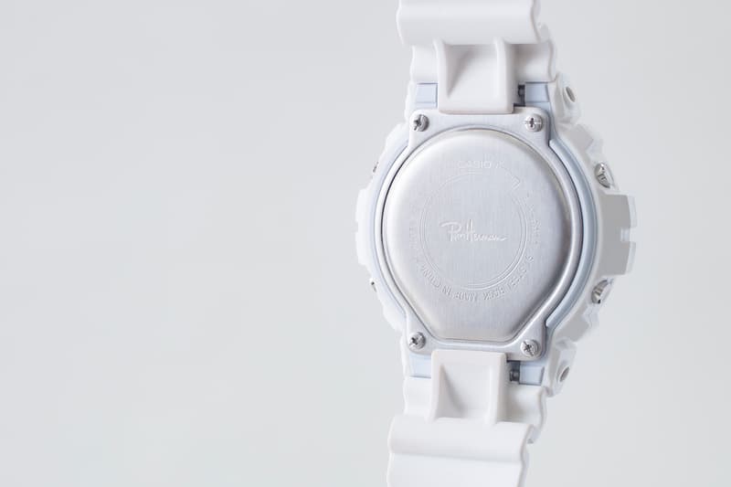 Ron Herman より国内2店舗オープン5周年を記念した別注 G-SHOCK GLX-6900 が登場 エレガンスを極めるホワイトの透明感と文句の付け所のない実用性を兼備した万能品をチェック Barneys New York バーニーズ ニューヨーク Dover Street Market ドーバーストリートマーケット Ron Herman ロンハーマン McDonald’s マクドナルド G-SHOCK ジーショック 六本木店 大阪店 エクストリーム スポーツ GLX-6900 20気圧防水 耐衝撃構造 タイドグラフムーンデーター 世界48都市 ワールドタイム フルオートカレンダー ELバックライト 12/24時間制表示切替 カンパニーカラー ホワイト ネイビーカラー G-SHOCK for Ron Herman 4月21日(土) 4月28日(土) HYPEBEAST ハイプビースト