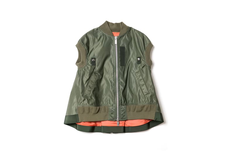 sacai よりメンズ/ウィメンズ計8型からなる2018年春夏カプセルコレクションが登場
