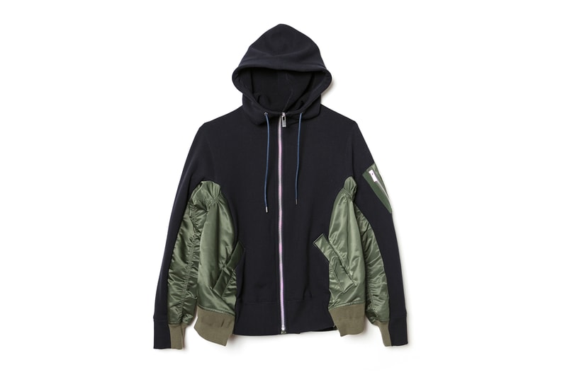 sacai よりメンズ/ウィメンズ計8型からなる2018年春夏カプセルコレクションが登場