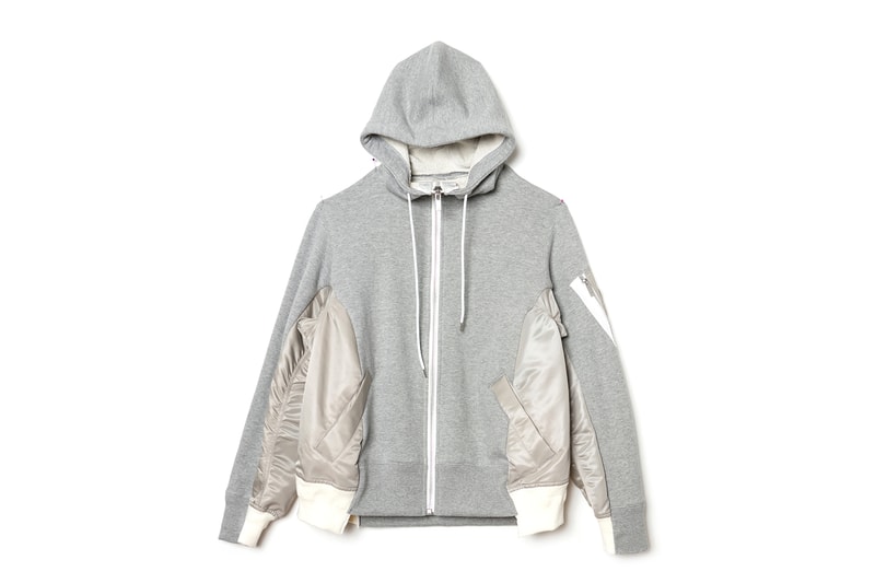 sacai よりメンズ/ウィメンズ計8型からなる2018年春夏カプセルコレクションが登場
