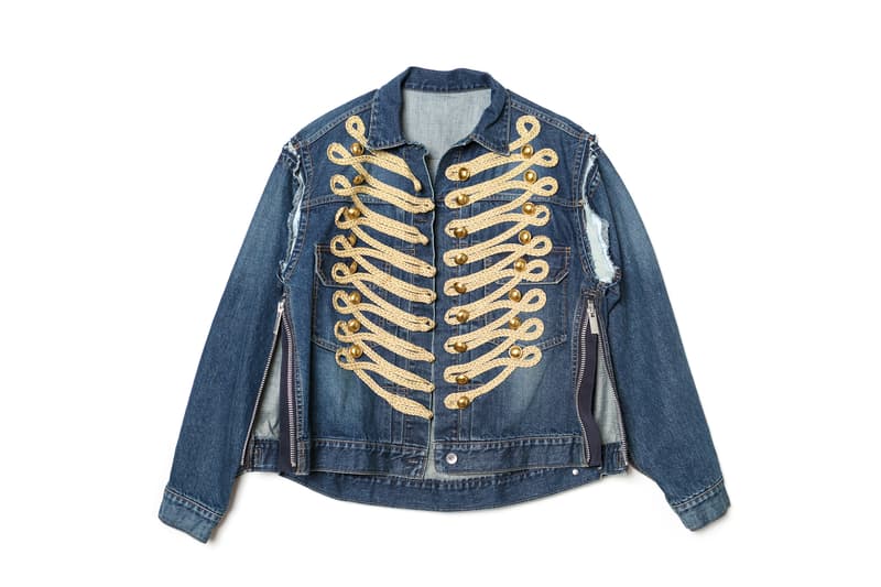 DSM 限定展開の sacai gem よりハイブリッドの美学を落とし込んだデニムジャケットが登場 ドーバー ストリート マーケット ギンザ dover street market ginza HYPEBEAST ハイプビースト