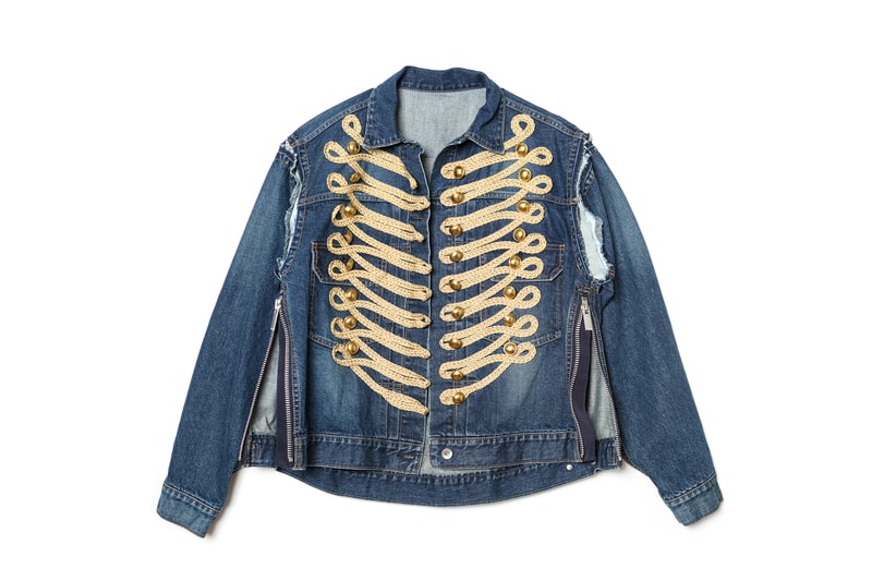 DSM 限定展開の sacai gem よりハイブリッドの美学を落とし込んだデニムジャケットが登場 ドーバー ストリート マーケット ギンザ dover street market ginza HYPEBEAST ハイプビースト