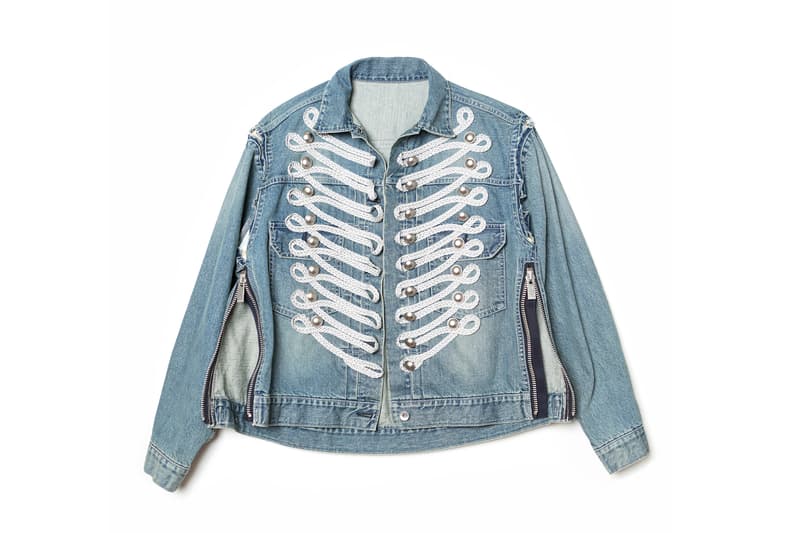 DSM 限定展開の sacai gem よりハイブリッドの美学を落とし込んだデニムジャケットが登場 ドーバー ストリート マーケット ギンザ dover street market ginza HYPEBEAST ハイプビースト