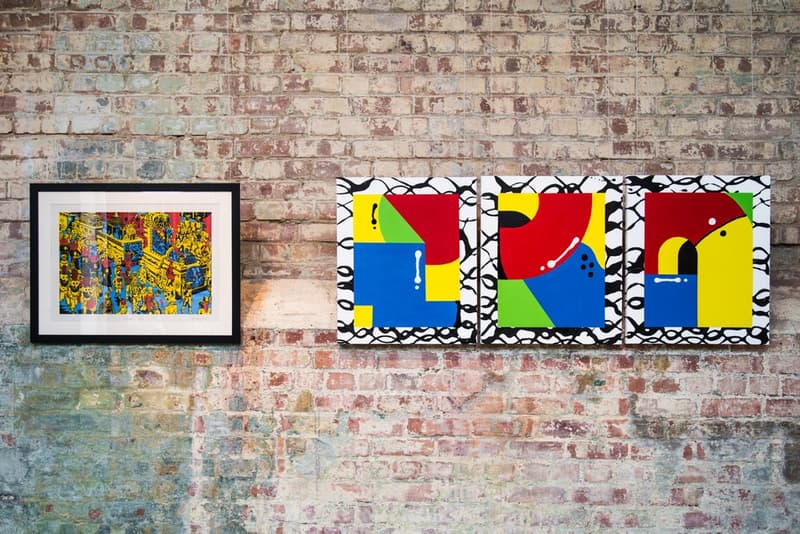ブロンディ・マッコイやマーク・ゴンザレスら豪華著名人によるアート展 “426m2” に潜入 総勢34名のアート作品がランダムに敷き詰められたストリートな空間をチェック StolenSpace Gallery South Bank LONG LIVE SOUTH BANK 総勢34名 アートエキシビジョン 426m2 スケートデッキ 個性豊かなグラフィック スカルプチャー All a Tremulous Heart Requires Blondey McCoy ブロンディ・マッコイ Gonz ゴンズ Mark Gonzales マーク・ゴンザレス ドラムンベースの帝王 DJ/プロデュサー Goldie ゴールディー ストリートアーティスト D*Face ディフェイス ウィートペーストアーティスト Shepard Fairey シェパード・フェアリー HYPEBEAST ハイプビースト