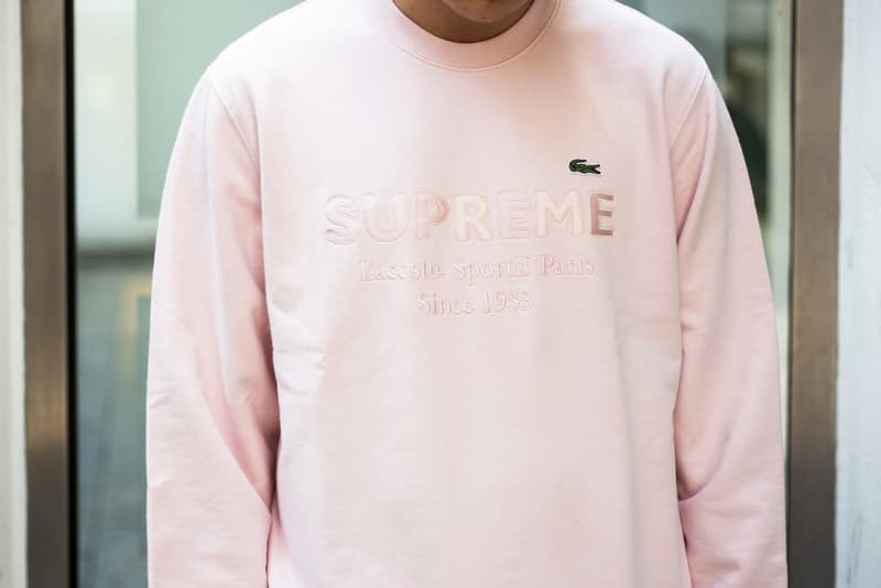 Supreme x Lacoste が登場した #WEEK9 のロンドンローンチをレポート 国内ローンチに備えてコラボアイテムを纏った〈Supreme〉ファンたちのストリートスナップをチェックせよ