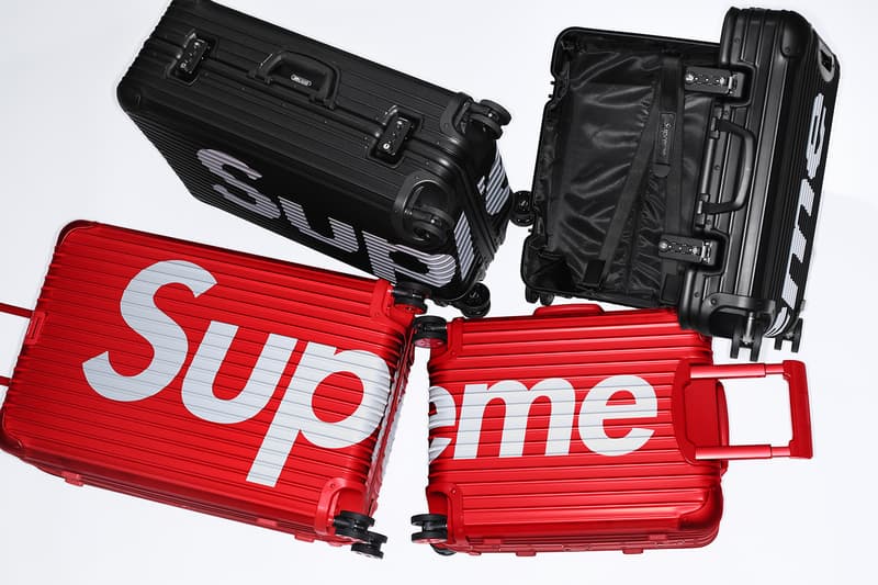 #WEEK8 に登場する Supreme x RIMOWA のオフィシャルビジュアルが公開 著名セレブも愛用するベストセラー“Topas Multiwheel”を全2サイズで展開