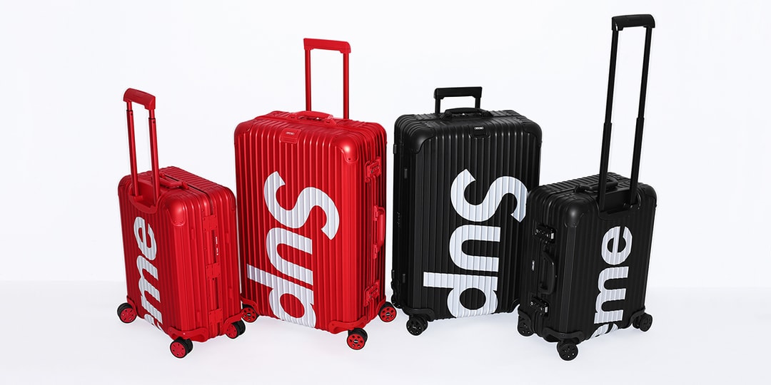 WEEK8 に登場する Supreme x RIMOWA のオフィシャルビジュアルが公開  