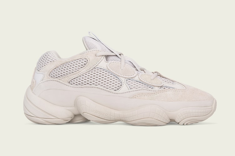 adidas とカニエ・ウェストによる新作コラボフットウェア YEEZY 500 BLUSH の日本発売情報が解禁