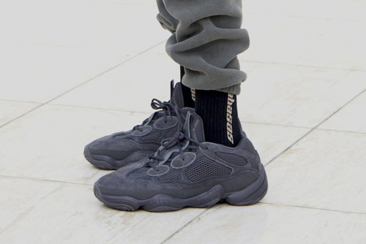 YEEZY SUPPLY が YEEZY 500 & 700 の新色 “Utility Black” を正式アナウンス