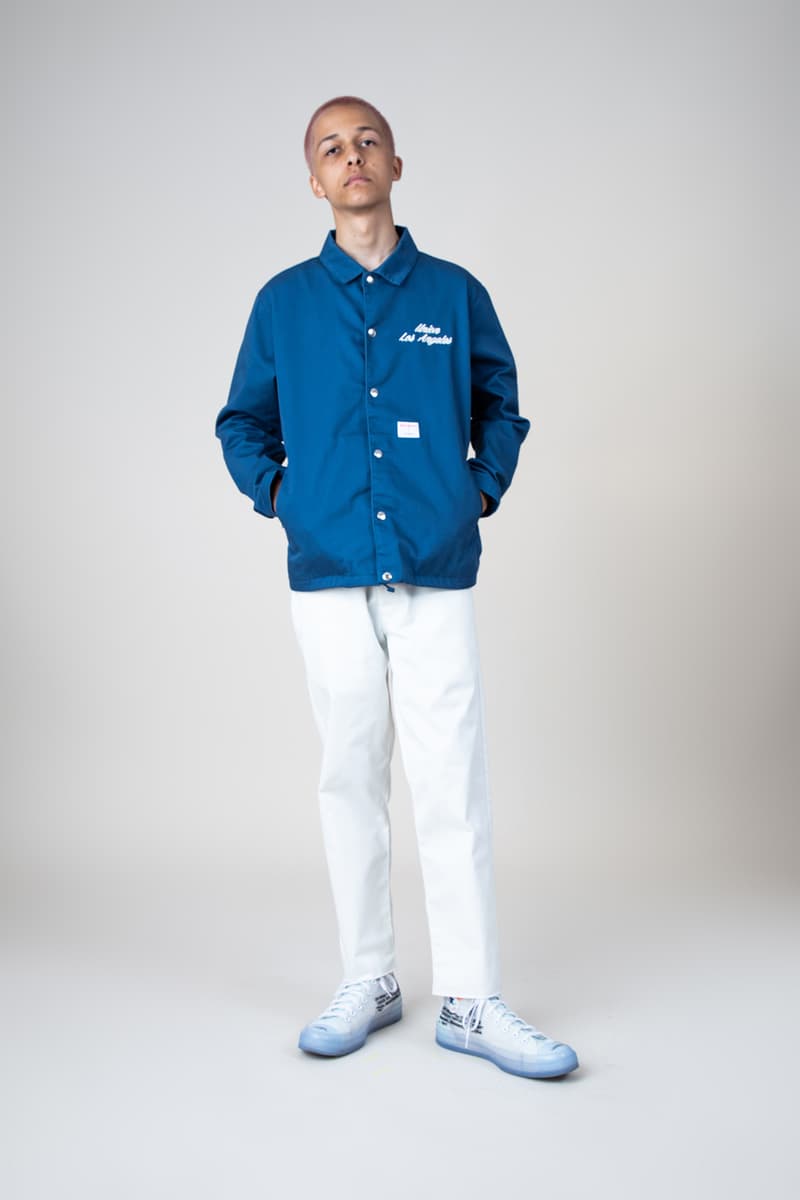 Dickies x UNION LA より古典的なアイテムを現代的に再構築した最新カプセルが登場 懐かしさを感じる色使いとアイコニックなロゴを際立たせた新感覚なワークウェアを提案 KAWS UNION ユニオン Noah ノア ROKIT ロキット Chris Gabbs クリス・ギブス UNION Los Angeles Dickies ディッキーズ GET OFF MY DICKIES コーチジャケット ボタンダウンシャツ フーディ ロングスリーブTシャツ ロゴTシャツ キャップ パステルカラー オンラインストア HYPEBEAST ハイプビースト