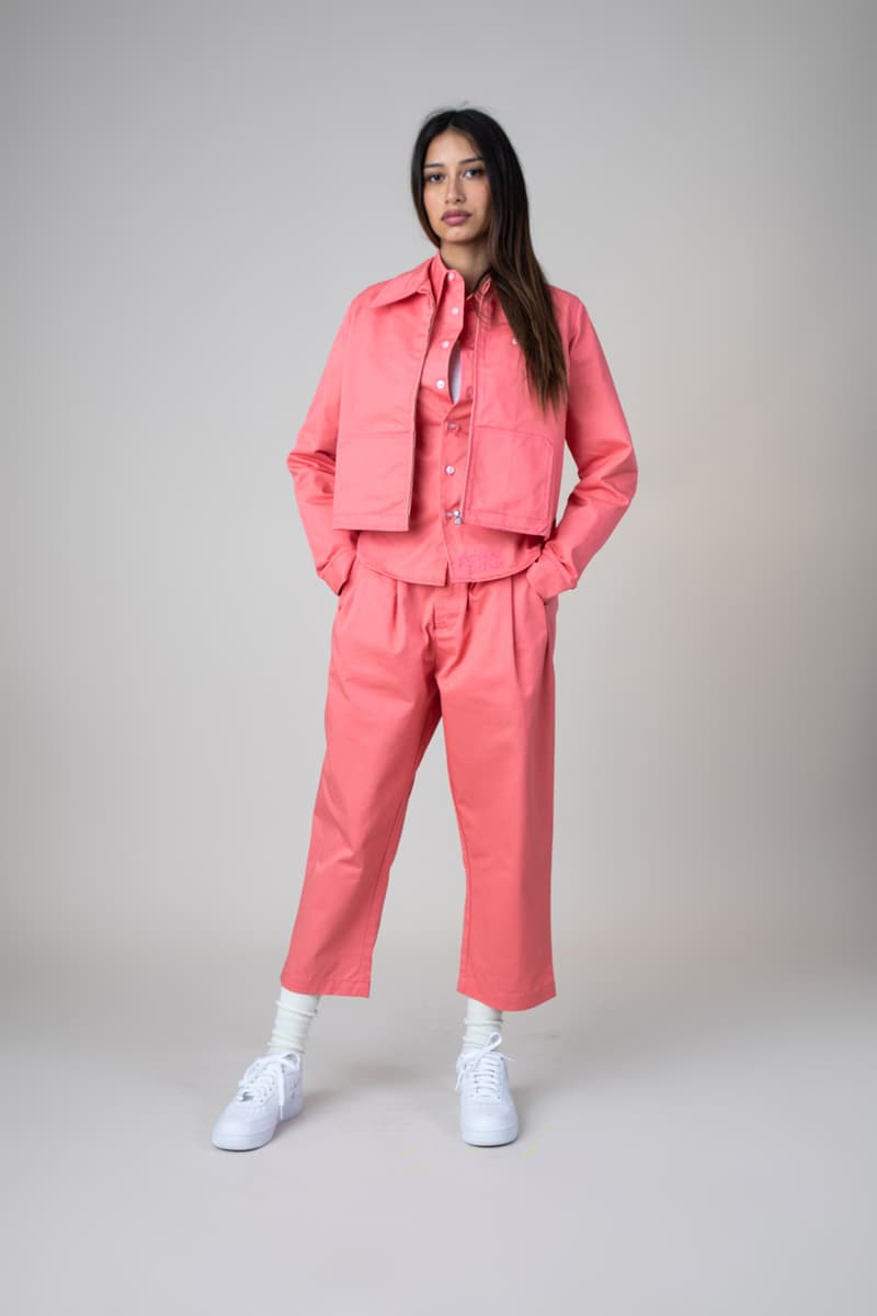 Dickies x UNION LA より古典的なアイテムを現代的に再構築した最新カプセルが登場 懐かしさを感じる色使いとアイコニックなロゴを際立たせた新感覚なワークウェアを提案 KAWS UNION ユニオン Noah ノア ROKIT ロキット Chris Gabbs クリス・ギブス UNION Los Angeles Dickies ディッキーズ GET OFF MY DICKIES コーチジャケット ボタンダウンシャツ フーディ ロングスリーブTシャツ ロゴTシャツ キャップ パステルカラー オンラインストア HYPEBEAST ハイプビースト
