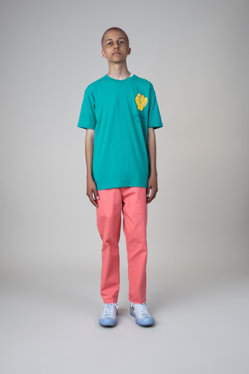 Dickies x UNION LA より古典的なアイテムを現代的に再構築した最新カプセルが登場 懐かしさを感じる色使いとアイコニックなロゴを際立たせた新感覚なワークウェアを提案 KAWS UNION ユニオン Noah ノア ROKIT ロキット Chris Gabbs クリス・ギブス UNION Los Angeles Dickies ディッキーズ GET OFF MY DICKIES コーチジャケット ボタンダウンシャツ フーディ ロングスリーブTシャツ ロゴTシャツ キャップ パステルカラー オンラインストア HYPEBEAST ハイプビースト