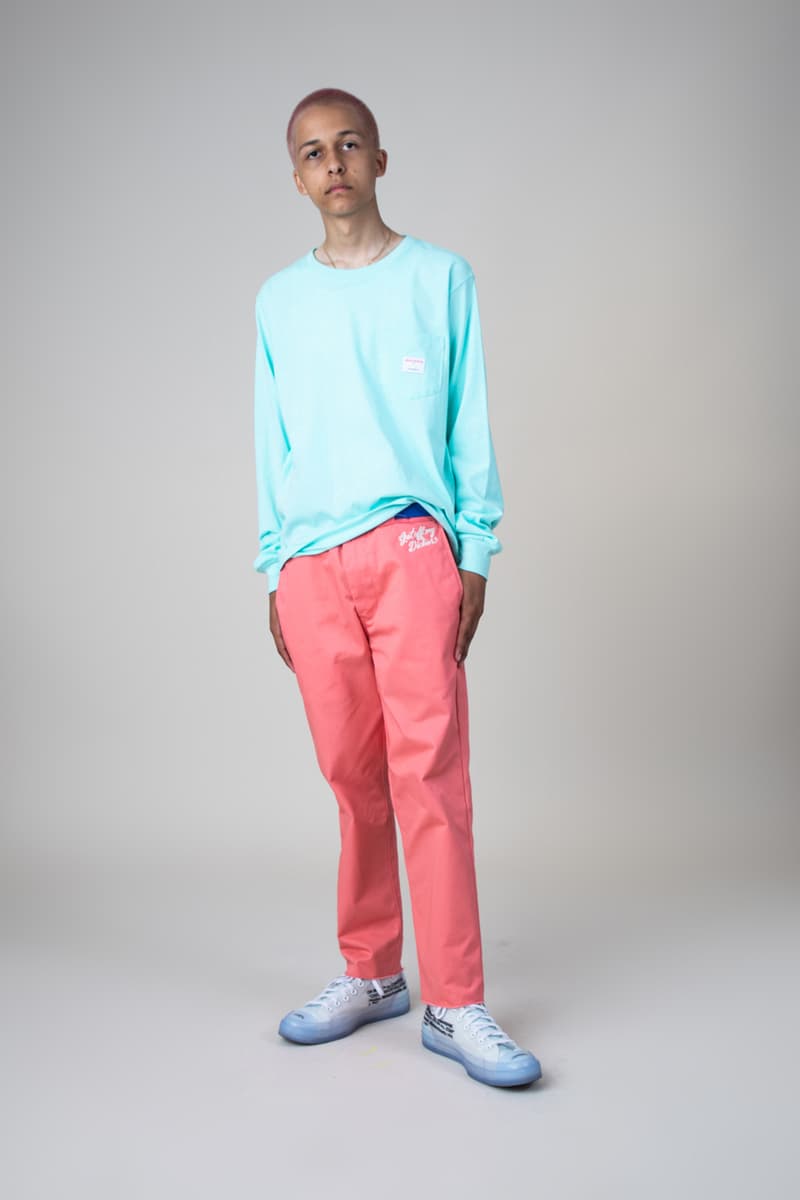 Dickies x UNION LA より古典的なアイテムを現代的に再構築した最新カプセルが登場 懐かしさを感じる色使いとアイコニックなロゴを際立たせた新感覚なワークウェアを提案 KAWS UNION ユニオン Noah ノア ROKIT ロキット Chris Gabbs クリス・ギブス UNION Los Angeles Dickies ディッキーズ GET OFF MY DICKIES コーチジャケット ボタンダウンシャツ フーディ ロングスリーブTシャツ ロゴTシャツ キャップ パステルカラー オンラインストア HYPEBEAST ハイプビースト