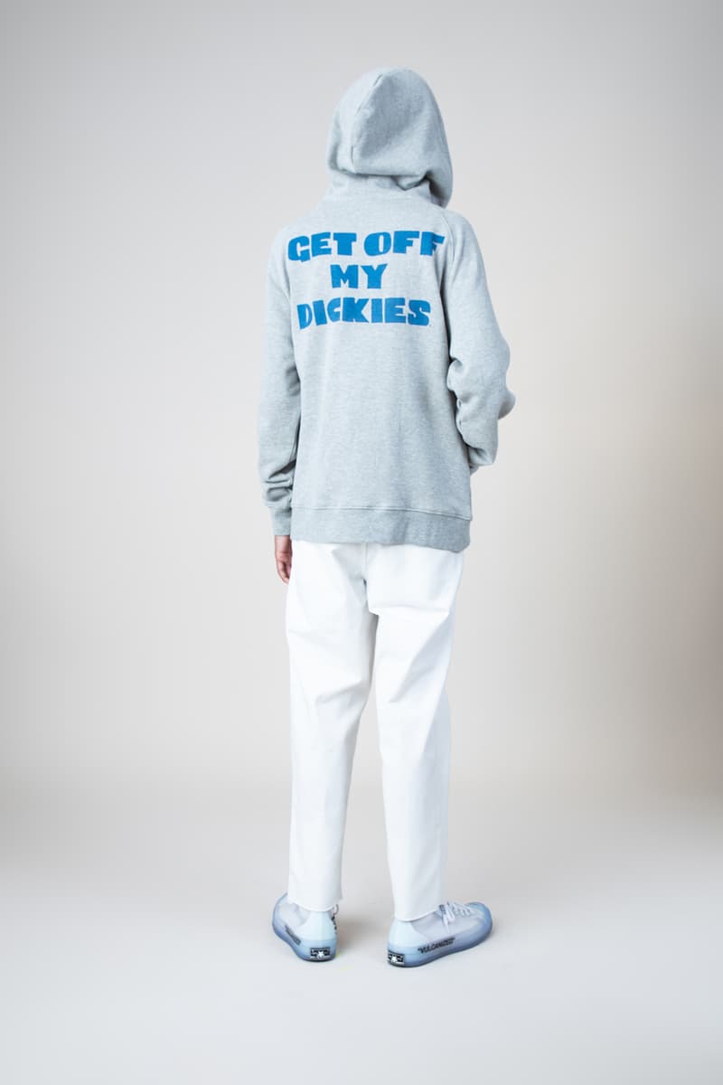 Dickies x UNION LA より古典的なアイテムを現代的に再構築した最新カプセルが登場 懐かしさを感じる色使いとアイコニックなロゴを際立たせた新感覚なワークウェアを提案 KAWS UNION ユニオン Noah ノア ROKIT ロキット Chris Gabbs クリス・ギブス UNION Los Angeles Dickies ディッキーズ GET OFF MY DICKIES コーチジャケット ボタンダウンシャツ フーディ ロングスリーブTシャツ ロゴTシャツ キャップ パステルカラー オンラインストア HYPEBEAST ハイプビースト