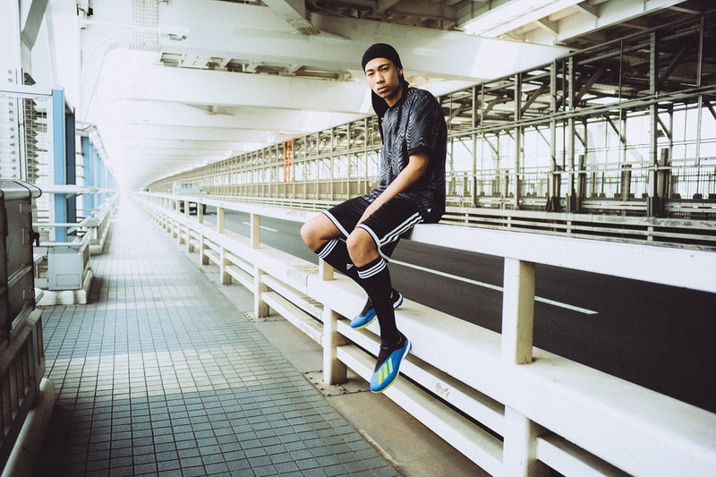 adidas Football X18 のストリートモデルが主役を飾る HYPEBEAST のオリジナルルックブック W杯を目前にフルモデルチェンジを遂げた最高級のスプリントモデルをオフコートに落とし込め