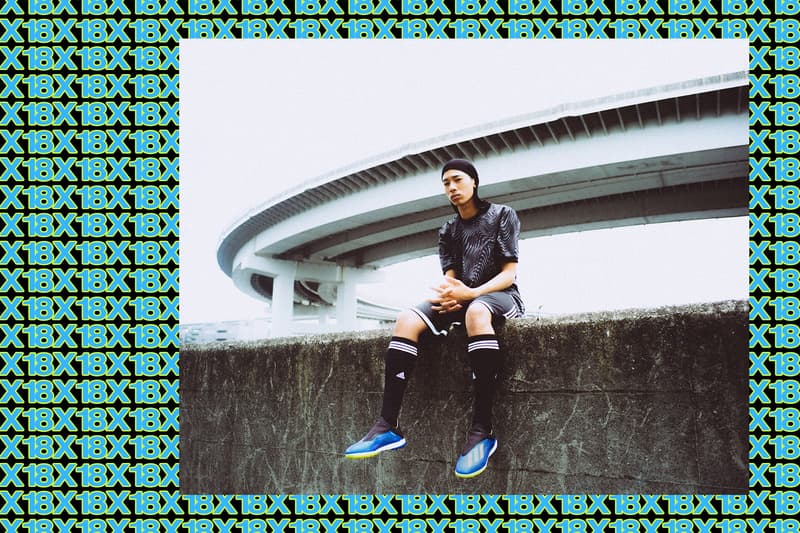 adidas Football X18 のストリートモデルが主役を飾る HYPEBEAST のオリジナルルックブック W杯を目前にフルモデルチェンジを遂げた最高級のスプリントモデルをオフコートに落とし込め