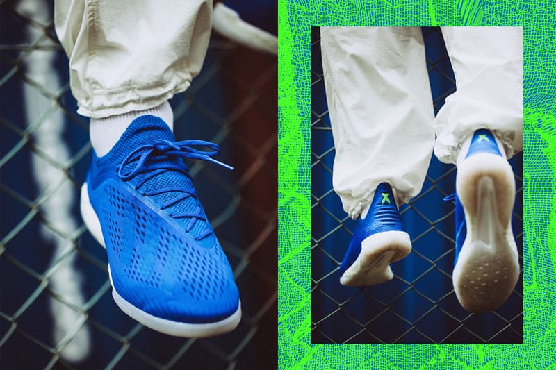 adidas Football X18 のストリートモデルが主役を飾る HYPEBEAST のオリジナルルックブック W杯を目前にフルモデルチェンジを遂げた最高級のスプリントモデルをオフコートに落とし込め