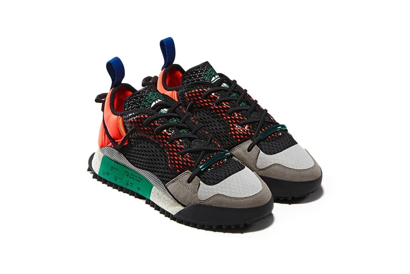 adidas Originals by Alexander Wang Season 3 第2弾のアイテム一覧が公開 adidas Originals by Alexander Wang Season 3 第2弾のアイテム一覧が公開 先月末に立ち上がりを迎えた〈adidas Originals by Alexander Wang(アディダス オリジナルス バイ アレキサンダー ワン)〉の最新コレクション“Season 3”より、早くもDrop 2が登場する。今季は工場での検品作業からインスパイアされ、品質管理基準や出荷不良品などのアイディアをモチーフに、〈adidas〉のアイコンを再構築。第2弾のデリバリーではワークウェアにフォーカスを当て、“CAUTION: DO NOT REMOVE(注意。取り外し厳禁)”というピクセルフォントをキーデザインに採用している。アパレルの注目は開襟タイプのコーチジャケットと、重量感のあるピケ素材を採用したクルーネック&トラックパンツのセットアップ。また、シューズカテゴリーからはAW Bball Soccerの新色とともにソックスランナータイプのRun Clean BOOSTも登場するほか、今回は〈adidas Originals by Alexander Wang〉初のレディースアイテムも展開される。 Alexander Wangの前衛的な哲学を色濃く反映した“Season 3”の第2弾は、〈adidas Originals〉と〈AW〉の直営店とオンライン、そして厳選された一部リテーラーにて5月19日(土)より発売開始。アイテム一覧は、上のフォトギャラリーからご確認を。 あわせて、W杯の歴史を讃える〈adidas Originals〉のユニフォームコレクションもお見逃しなく。 HYPEBEAST