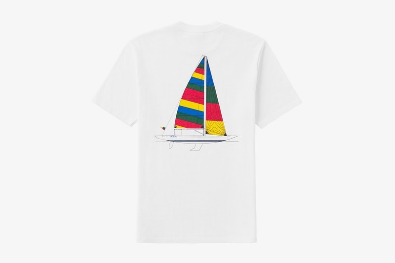 NYストリートの注目株 Aimé Leon Dore が2018年春夏コレクションをデリバリー 夏場の必須アイテムであるシンプルな白Tとレトロなサングラスが登場 昨年の『KITH（キス）』とのコラボや、先日その存在が確認された〈Nike（ナイキ）〉とのプロジェクトでも注目を集める〈Aimé Leon Dore（エメ レオン ドレ）〉から2018年春夏コレクションの最新デリバリーが到着した。  7オンスのコットンを使用したTシャツ3型は、いずれもホワイトのボディにシンプルなグラフィックがプリントされており、中でもカラフルな配色のALD Sailing Teeが目を引く。一方、イタリアにて職人が一つ一つハンドメイドで生産しているALD Sunniesは、そのクラシックなルックスが特徴的。100％アセテート製のフレームはコアワイヤー構造を採用し、内側にはブランドのロゴが刻印されている。シックなブラックをはじめ、べっ甲柄やオレンジ、レトロ感の増すイエローまで全4色展開となる。  夏のマストアイテムである白Tシャツとサングラス各種は、ブランドの公式サイトにて現在販売中。まずは上のフォトロールからそれぞれビジュアルをチェックしてみよう。  東京的不良感が漂う〈BlackEyePatch（ブラックアイパッチ）〉の2018年夏コレクションや、音楽的要素を巧みに取り入れた〈LOOPY HOTEL（ルーピー ホテル）〉の春夏シーズン第2弾など、その他のファッションニュースもお見逃しなく。