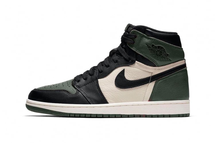 大人の深みと渋さを醸す Air Jordan 1 “Pine Green” のビジュアルが登場
