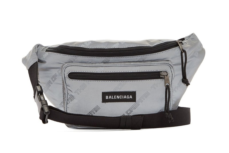 Balenciaga より神秘的なテキストを配したウエストバッグが登場 Speed Trainerで日の目を見た“The Power of Dream”のテキストをリフレクターで表現 Balenciaga バレンシアガ ウエストバッグ ダッドスニーカー Speed Traine Triple S Demna Gvasalia デムナ・ヴァザリア リフレクター加工 THE POWER OF DREAM 夢の力 MATCHESFASHION.COM 934ドル 約101,887円 HYPEBEAST ハイプビースト