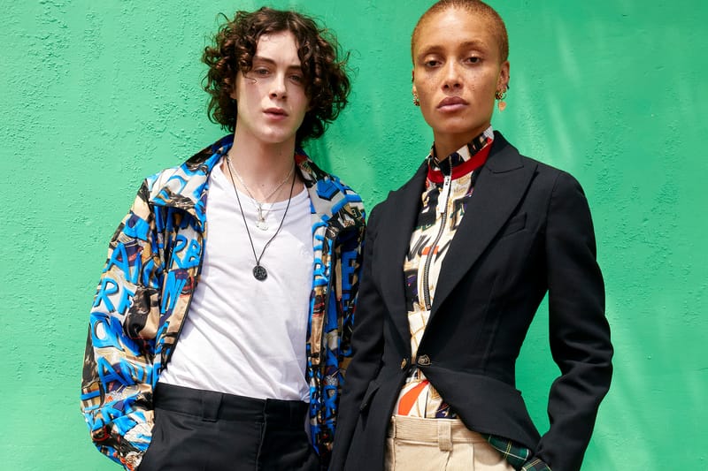 アーカイブモチーフに大胆なグラフィックを施した Burberry 2018年秋冬プレコレクション