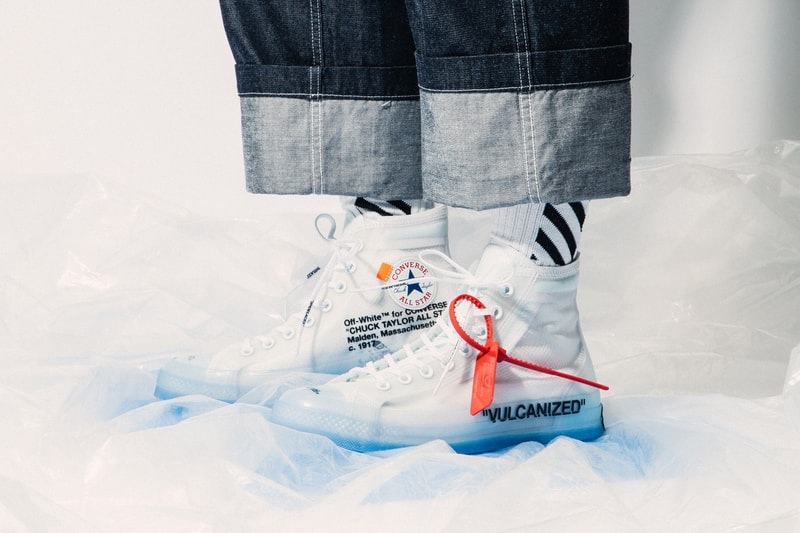 ヴァージル・アブロー x Converse Chuck Taylor All Star ’70 の細部を捉えたフォトセットが解禁 遂にグローバルローンチを迎える“The Ten”の最後の砦をチェック Virgil Abloh ヴァージル・アブロー Nike（ナイキ The Ten Chuck Taylor All Star ’70 VULCANIZED LEFT RIGHT” ジップタイ Off-White オフホワイト インダストリアルスタンプ Converse コンバース HYPEBEAST ハイプビースト