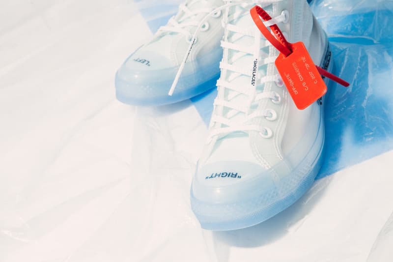 ヴァージル・アブロー x Converse Chuck Taylor All Star ’70 の細部を捉えたフォトセットが解禁 遂にグローバルローンチを迎える“The Ten”の最後の砦をチェック Virgil Abloh ヴァージル・アブロー Nike(ナイキ The Ten Chuck Taylor All Star ’70 VULCANIZED LEFT RIGHT” ジップタイ Off-White オフホワイト インダストリアルスタンプ Converse コンバース HYPEBEAST ハイプビースト