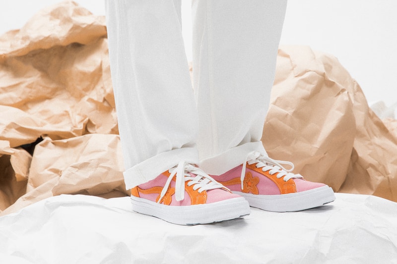 現在 HBX で Converse x GOLF le FLEUR* によるコラボ One Star の抽選予約を受付中