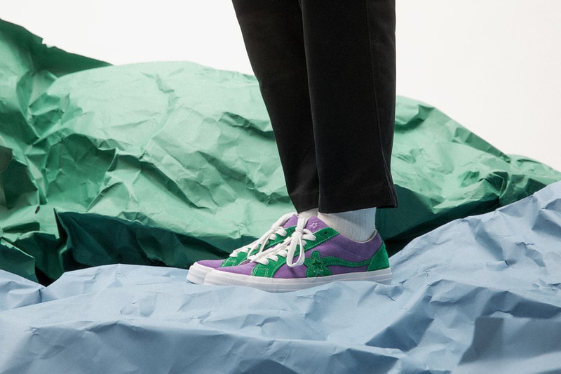 現在 HBX で Converse x GOLF le FLEUR* によるコラボ One Star の抽選予約を受付中