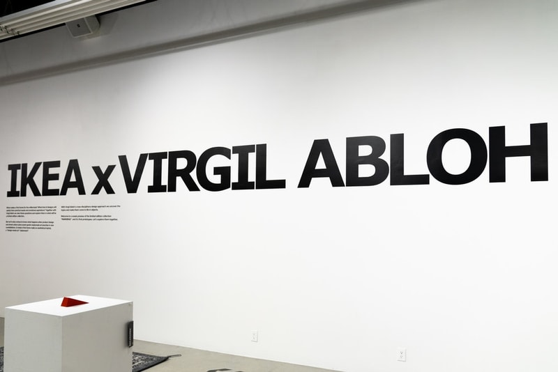 ヴァージル・アブロー x IKEA のタッグがコラボシリーズ “MARKERAD” を遂にお披露目 virgil abloh イケア HYPEBEAST ハイプビースト 家具 ラグ keep off blue