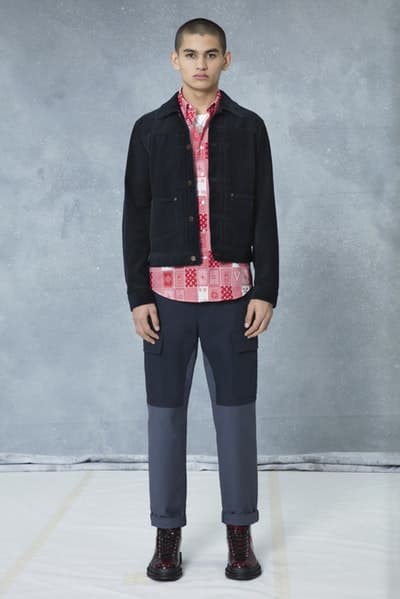 メゾンとしての威厳とクリエイティブ性を追求した Louis Vuitton 2018年秋冬プレコレクション キム・ジョーンズが約7年間過ごした〈LV〉に伝えたかった一言は、“Louis Vuitton Merci(ルイ・ヴィトンありがとう)” Virgil Abloh ヴァージル・アブロー Kim Jones キム・ジョーンズ Louis Vuitton ルイ・ヴィトン Dior Homme ディオール・オム 2018年秋冬プレコレクション ルックブック LV Louis Vuitton Merci ルイ・ヴィトンありがとう Vivienne ヴィヴィエンヌ ムートンコート トラッカージャケット サイコロ 開襟シャツ モノグラム模様 デニムパンツ HYPEBEAST ハイプビースト