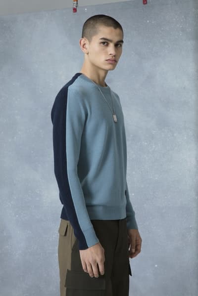 メゾンとしての威厳とクリエイティブ性を追求した Louis Vuitton 2018年秋冬プレコレクション キム・ジョーンズが約7年間過ごした〈LV〉に伝えたかった一言は、“Louis Vuitton Merci(ルイ・ヴィトンありがとう)” Virgil Abloh ヴァージル・アブロー Kim Jones キム・ジョーンズ Louis Vuitton ルイ・ヴィトン Dior Homme ディオール・オム 2018年秋冬プレコレクション ルックブック LV Louis Vuitton Merci ルイ・ヴィトンありがとう Vivienne ヴィヴィエンヌ ムートンコート トラッカージャケット サイコロ 開襟シャツ モノグラム模様 デニムパンツ HYPEBEAST ハイプビースト