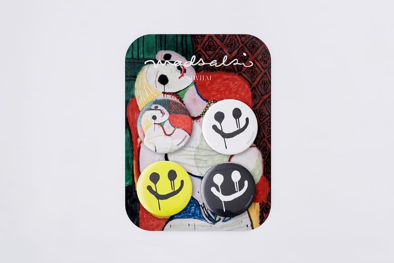 MADSAKI の個展 “Combination Platter” を祝う限定コレクションが登場 パブロ・ピカソの名画をモジッたプリントTシャツや〈Globe〉とのコラボスケートデッキを含む、ライフスタイルアイテムが多数ラインアップ スマイルマーク 安倍晋三 村上隆 MADSAKI マサキ Combination Platter コンビネーションプラッター コラボコレクション ギャラリーペロタン Central Embassy パブロ・ピカソ Tシャツ 灰皿 ライター Globe グローブ コラボスケートデッキ トートバッグ マグカップ 缶バッヂ SIWILAI HYPEBEAST ハイプビースト