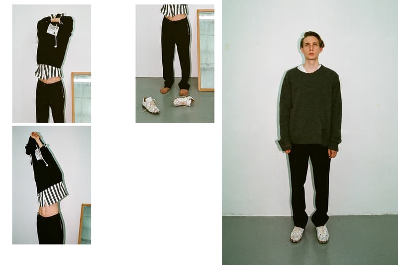 Maison Margiela 2018年プレフォールコレクションに焦点を当てた HBX の最新エディトリアル “Replica”ラインで抜群の人気を誇るジャーマントレーナー群やカレンダータグを用いたアイテムも多数登場 アントワープ王立芸術学院 ベルギー Martin Margiela マルタン・マルジェラ Dries Van Noten ドリス・ヴァン・ノッテン Ann Demeulemeester アン・ドゥムルメステール HBX Maison Margiela メゾン マルジェラ 2018年プレフォールコレクション Replica レプリカ カレンダータグ Jean Paul Gaultier ジャン＝ポール・ゴルチエ HYPEBEAST ハイプビースト